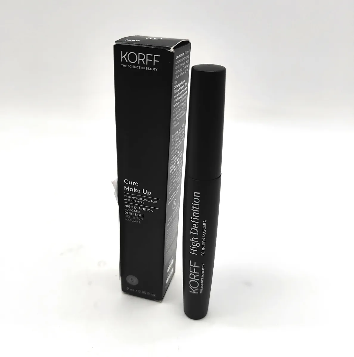 Korff Mascara Wimperntusche Make up High Definition Verlängernd Langanhaltend