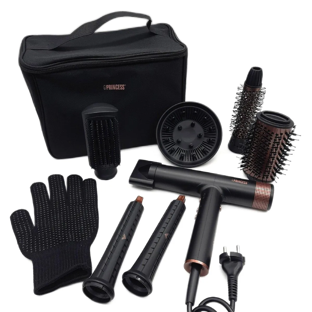 Princess Haartool Stylinggeraete Airstyler Pro 7 in 1 3 Heiz