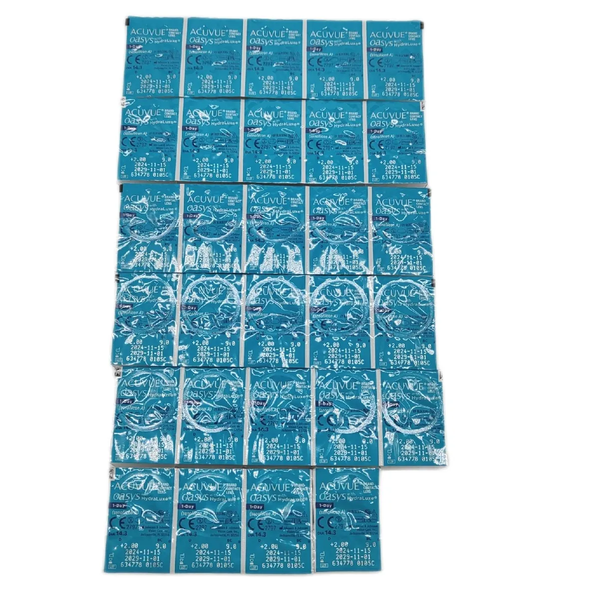 ACUVUE OASYS 1 Day HydraLuxe Tageskontaktlinsen 29 Stue