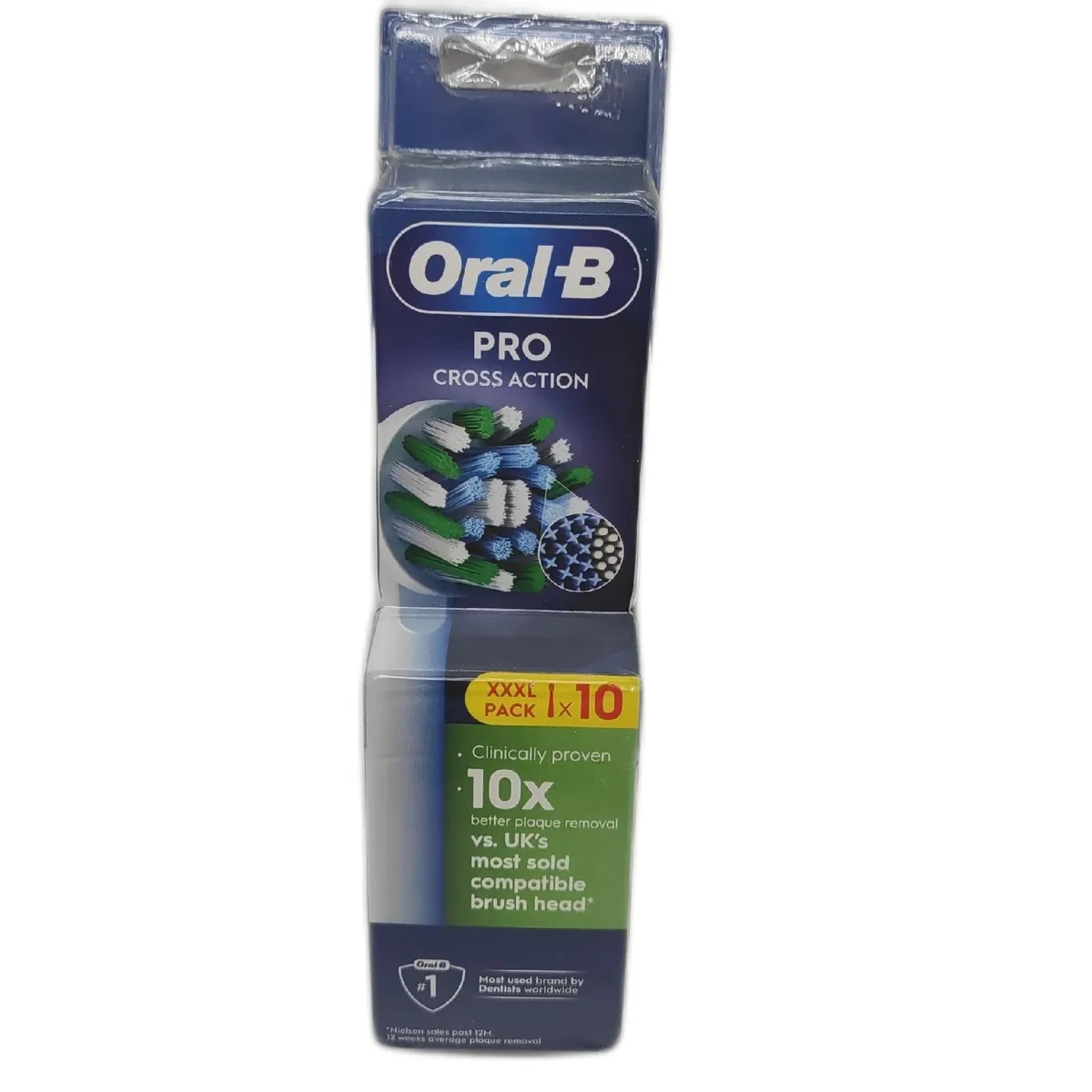 Oral B Zahnbürstenköpfe Mundpflege Pro CrossAction Ersatz für beste Reinigungskraft