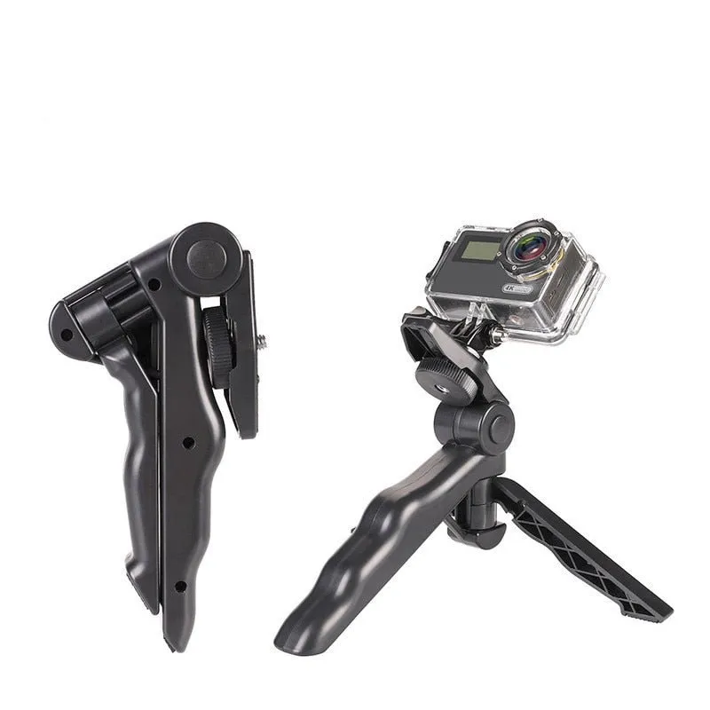 Mini 1/4 Head Tripod Stand Desktop Live Mobile Phone Bracket Tripod For GoPro Sports Action Camera For iPhone Samsung Smartphone