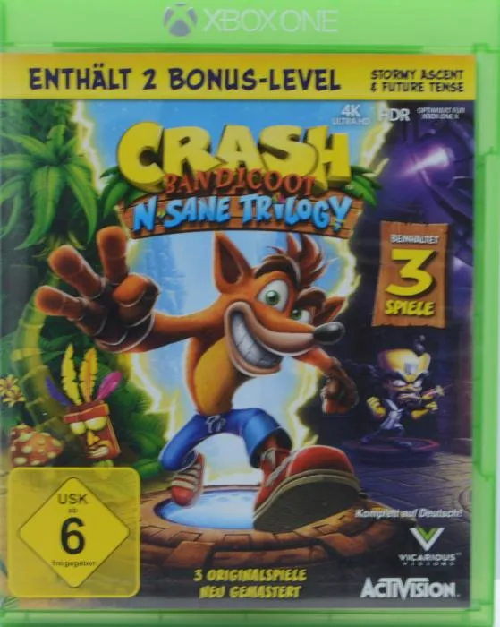 Crash Bandicoot N. Sane Trilogy (Xbox One)