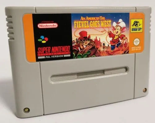 An American Tail Fievel Goes West (SNES / Super Nintendo)