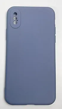 iPhone XS Max Handyhülle / Backcase Silikon Blau