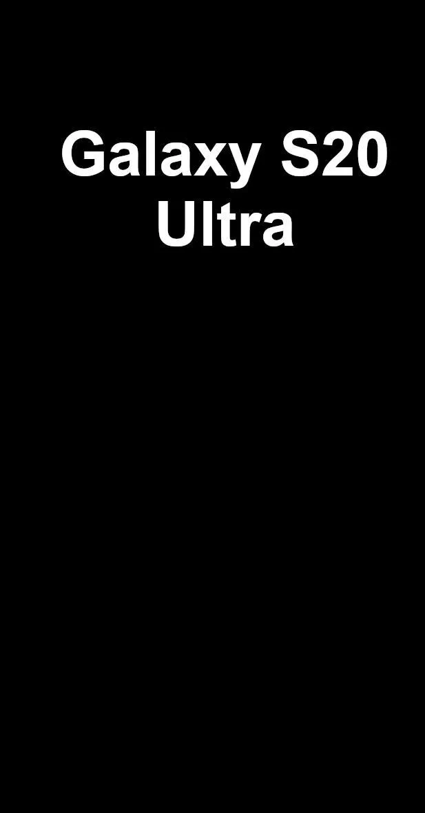 Galaxy S20 Ultra 5G 512GB Cosmic Black