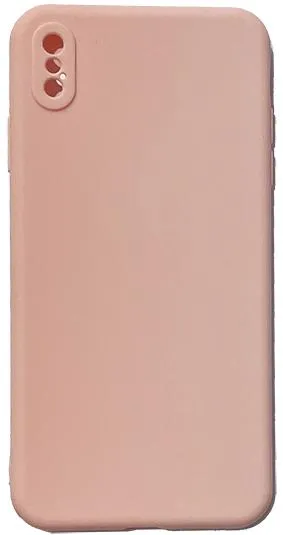 iPhone XS Max Handyhülle / Backcase Silikon Rosa
