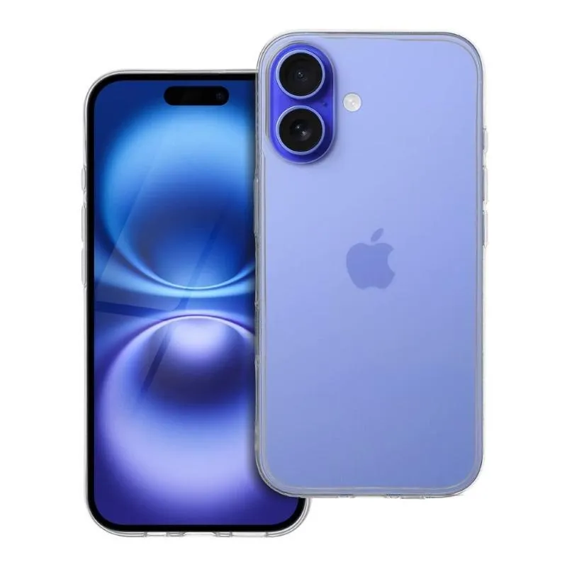 iPhone 16 Handyhülle / Backcase Silikon durchsichtig / transparent