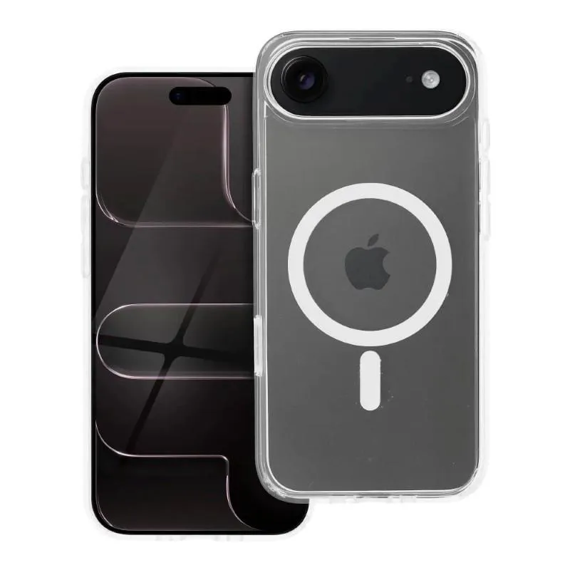 iPhone Air Handyhülle / Backcase Silikon Transparent / MagSafe kompatibel