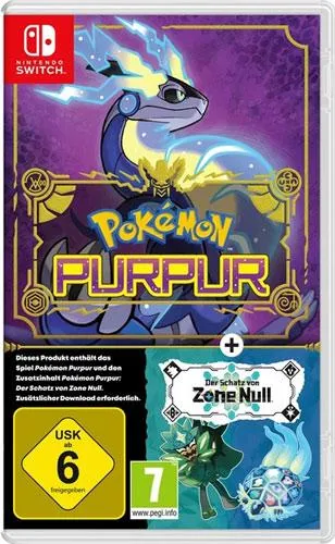 Pokemon Purpur + Schatz von Zone Null DLC (Nintendo Switch)