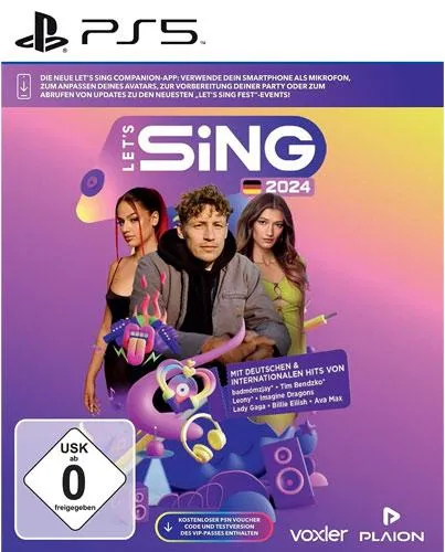 Let's Sing 2024 Mit Deutschen Hits (PlayStation 5)