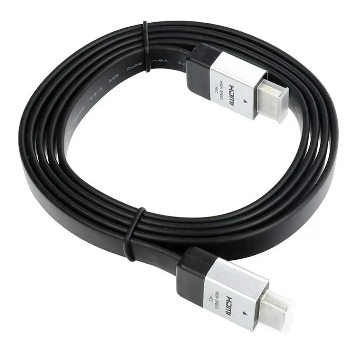 HDMI Kabel Flachbandkabel High Speed mit Ethernet 1,5m