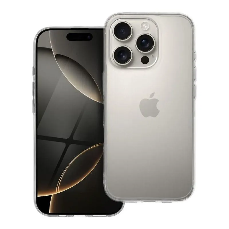 iPhone 16 Pro Handyhülle / Backcase Silikon durchsichtig / transparent