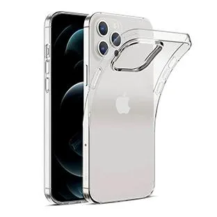 iPhone 13 Pro Max Handyhülle / Backcase Silikon durchsichtig / transparent