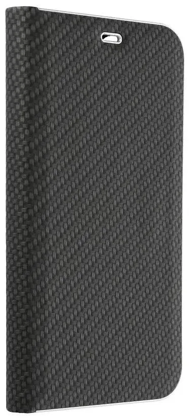 Forcell LUNA Carbon für iPhone 13 Pro Max Schwarz