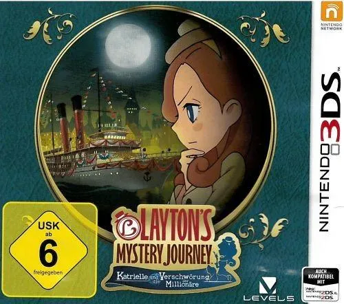 Layton's Mystery Journey Katrielle und die Verschwörung der Millionäre Deluxe (Nintendo 3DS)