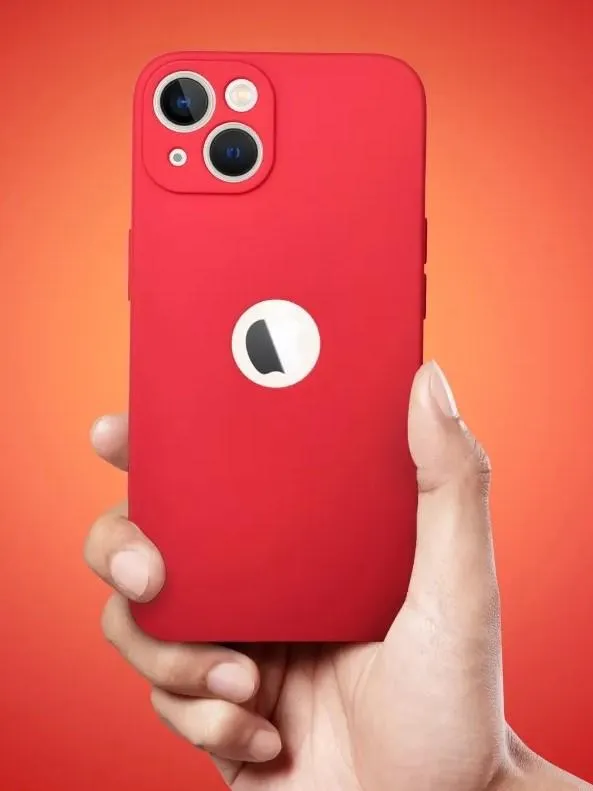 iPhone 14 Pro Max Handyhülle / Backcase Silikon Rot