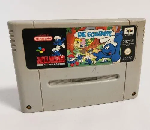 Die Schlümpfe (SNES - Super Nintendo)