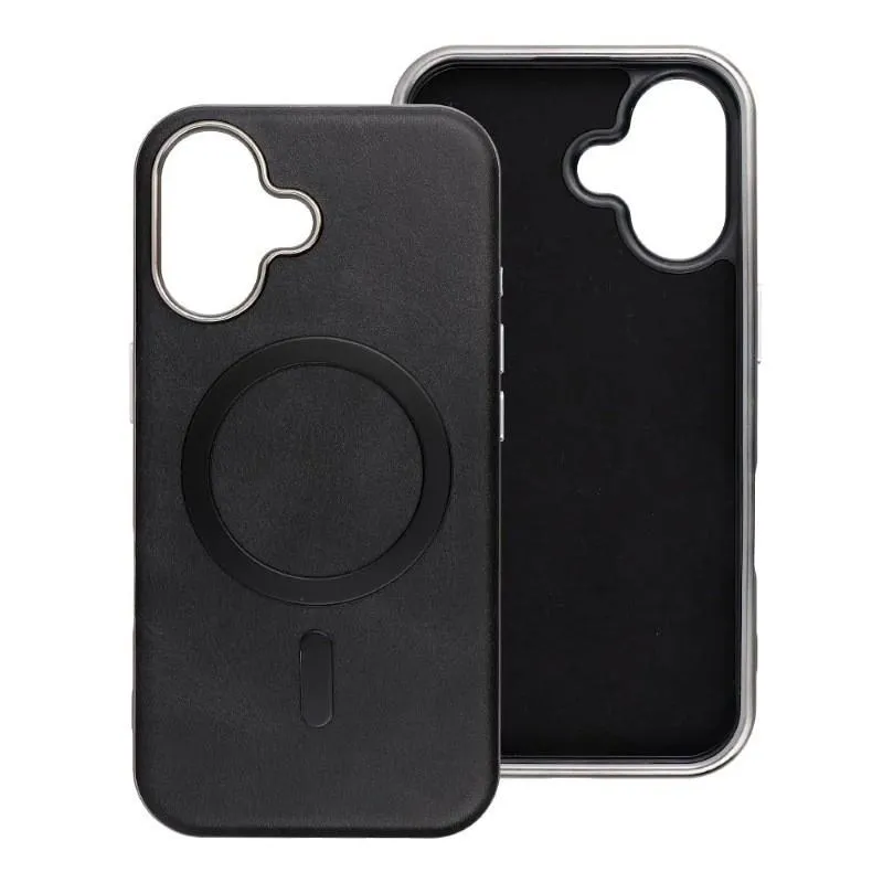 iPhone 15 Handyhülle / Backcase Gentleman schwarz / MagSafe kompatibel