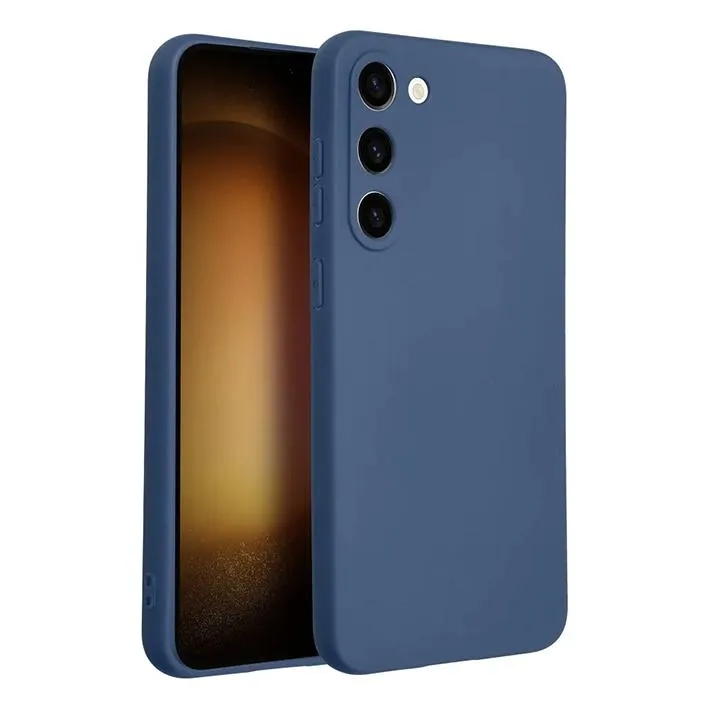 Galaxy S22 Handyhülle / Backcase Silikon blau