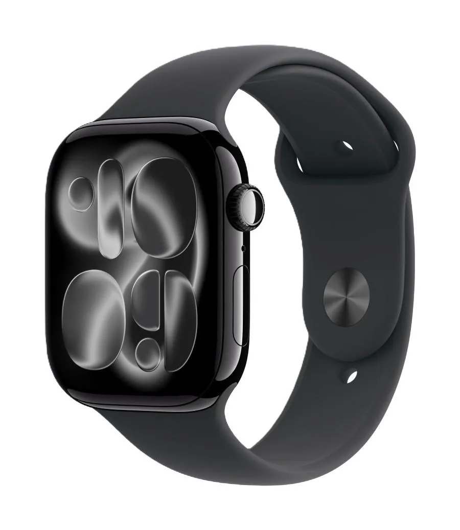 Apple Watch Series 11 (GPS) 46 mm Aluminiumgehäuse Diamantschwarz
