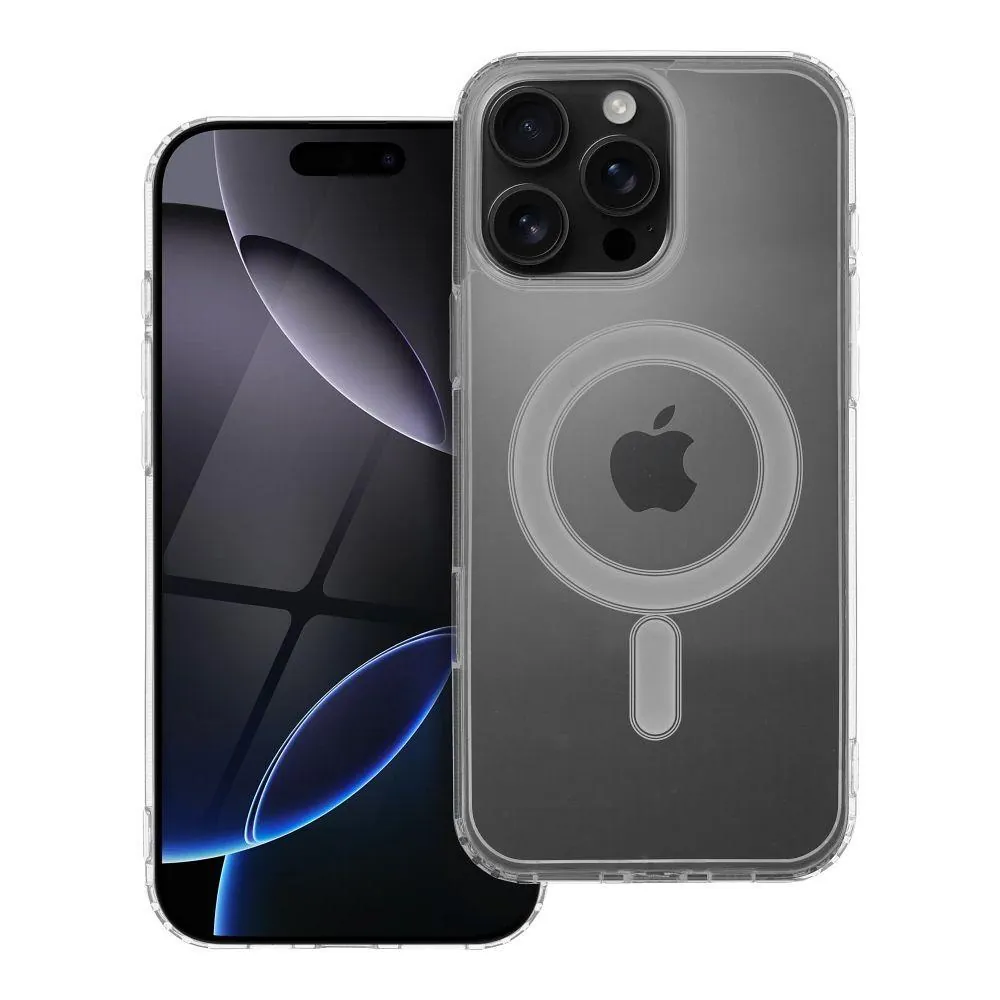 iPhone 16 Pro Max Handyhülle / Backcase Silikon Transparent / MagSafe kompatibel