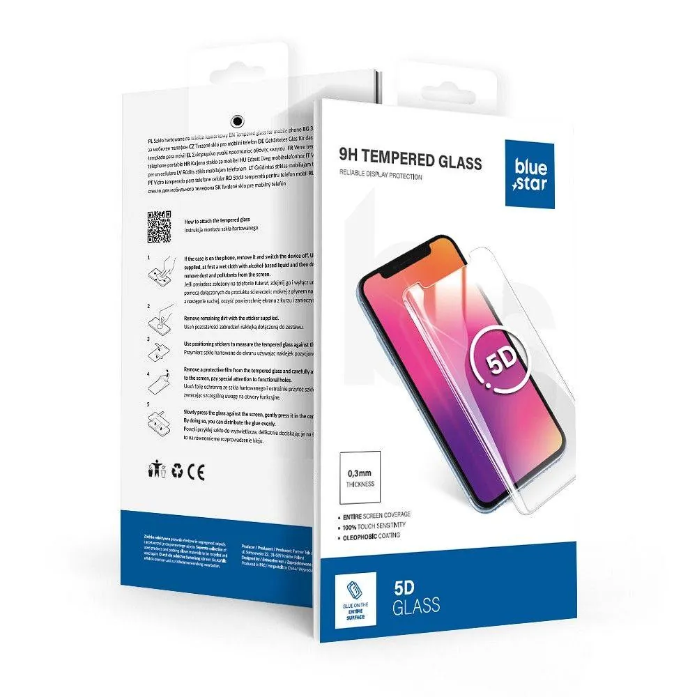 Galaxy A56 5D Tempered Glass Schwarz