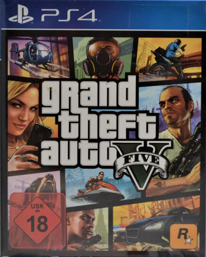 Grand Theft Auto V - GTA 5 (PlayStation 4)