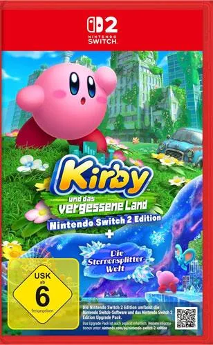 Kirby und das vergessene Land + Sternensplitter Welt (Nintendo Switch 2) Neu & OVP