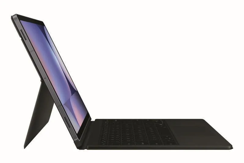 Book Cover Keyboard schwarz für Galaxy Tab S10+ / S9+ / S9 FE+