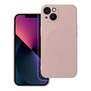 iPhone 12 Pro Handyhülle / Backcase Silikon Rosa MagSafe kompatibel