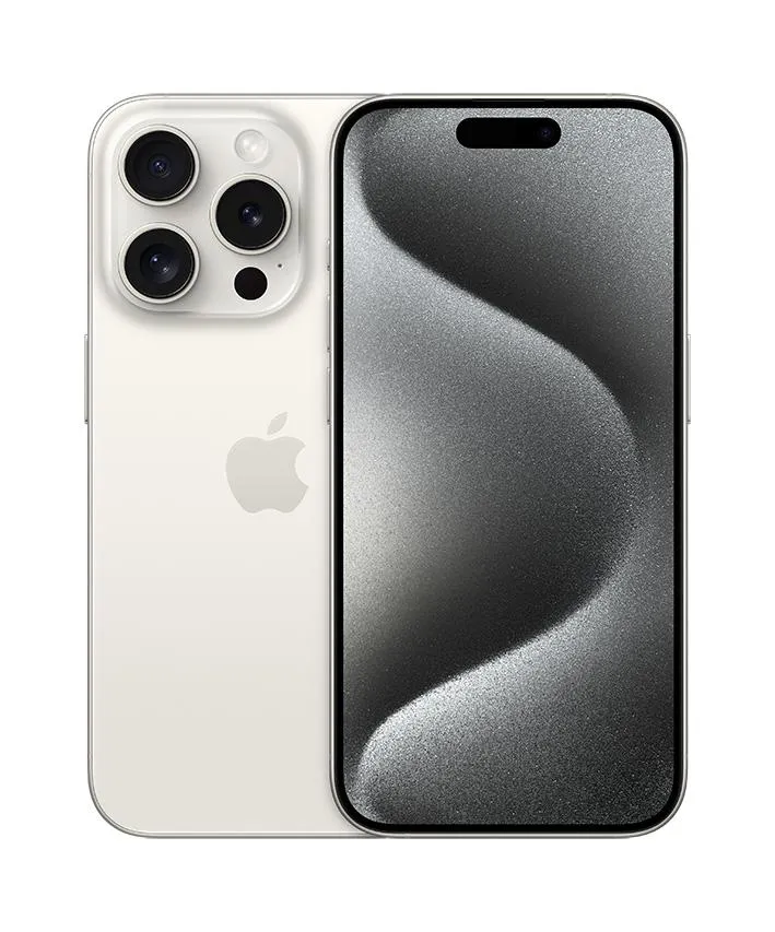 iPhone 15 Pro 512GB Titan Weiß