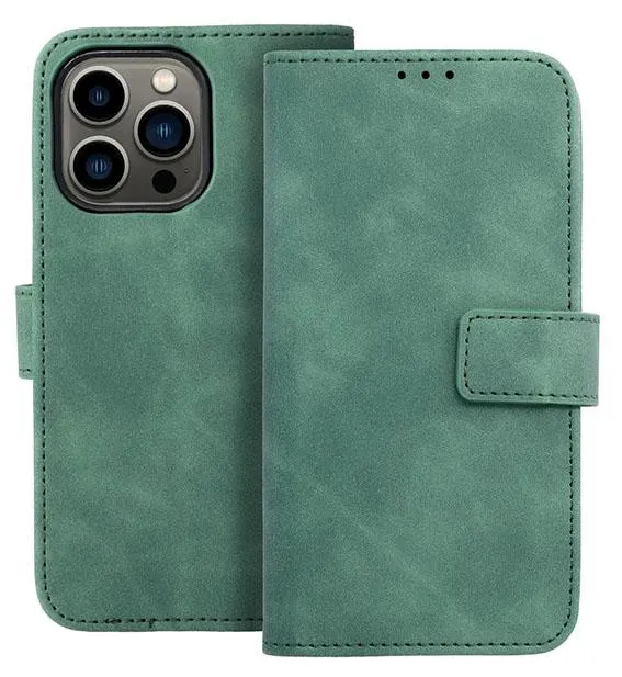 iPhone 14 Pro Magnet Book grün