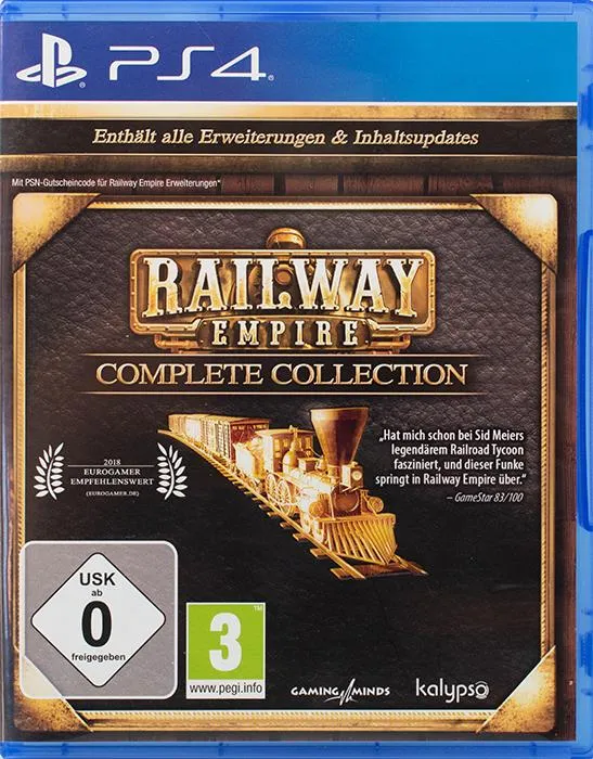 Railway Empire - Complete Collection (PlayStation 4)