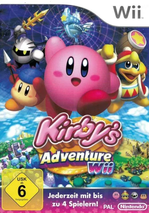 Kirby's Adventure Wii (Nintendo Wii)