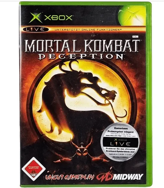 Mortal Kombat Deception - Xbox Classic.