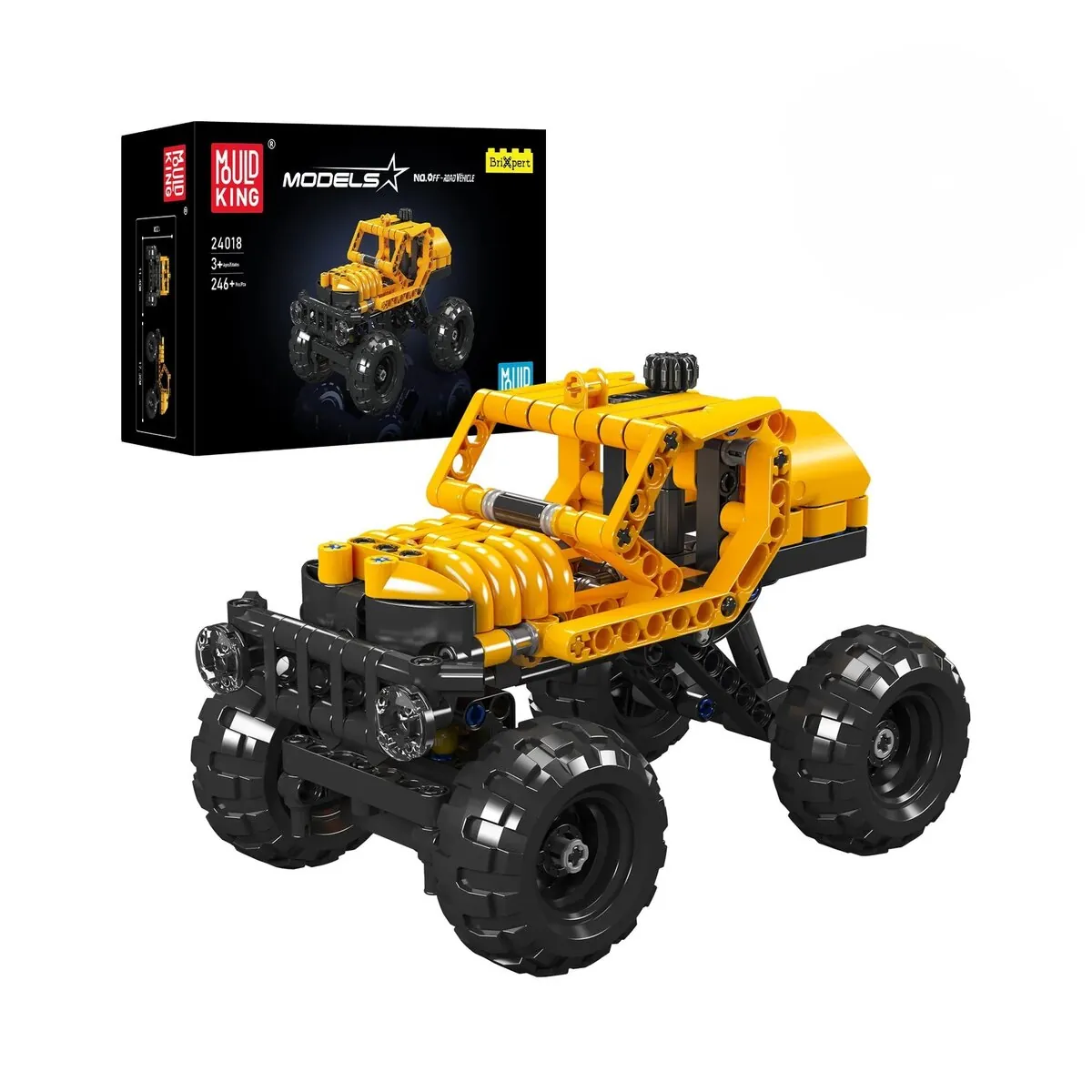 Mould King 24018 – Mini Offroad-SUV-Modellbausatz