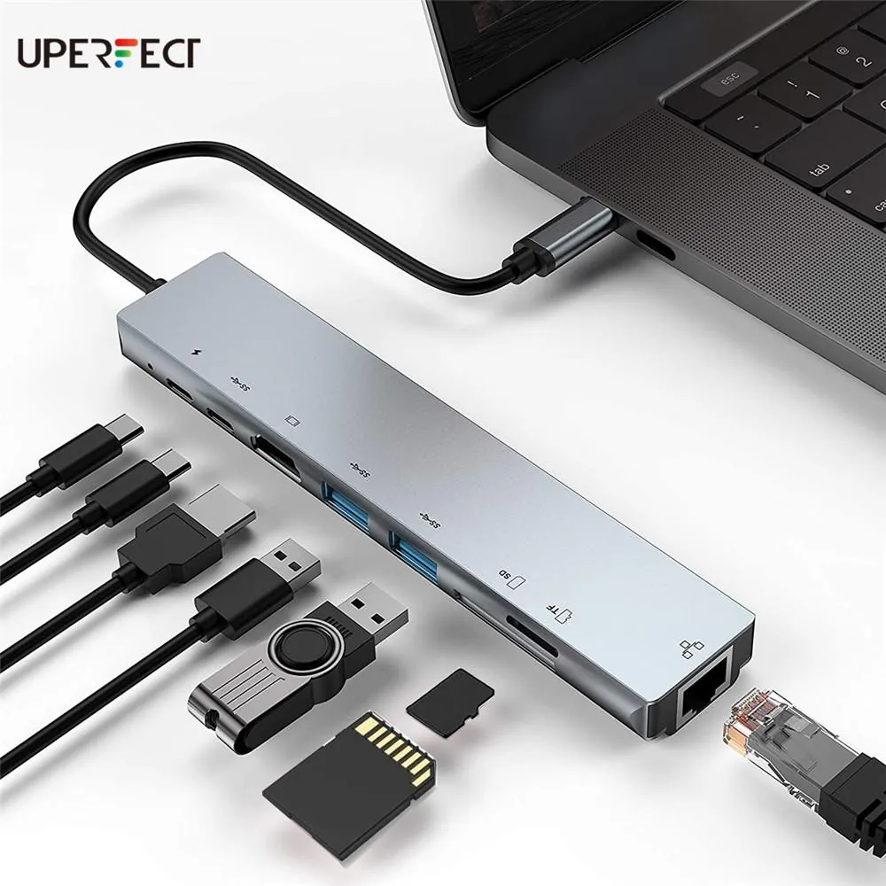 USB 3.0 Adapter Multiport USB C HUB auf 4K HDMI