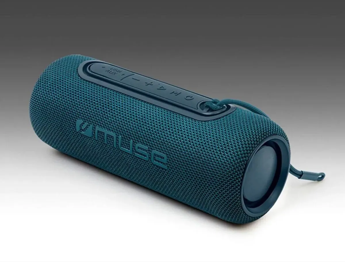 MUSE Bluetooth Soundbox Musikbox Lautsprecher USB-C IPX5 20Watt LED Lichtspiele