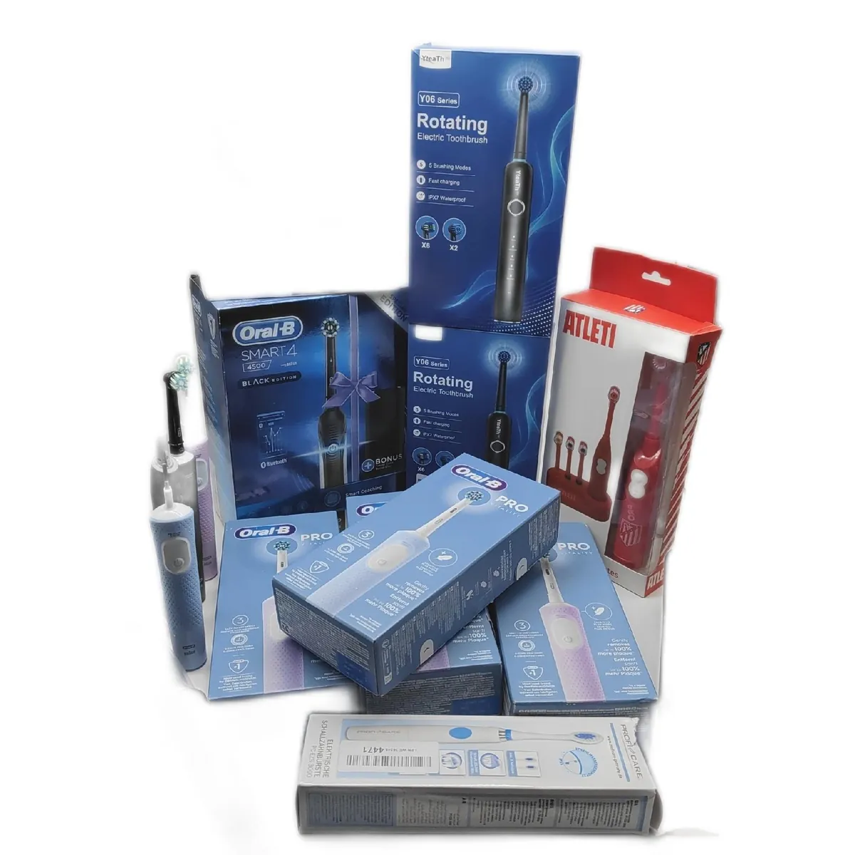 Oral B elektrische Zahnbürsten Schallzahnbürsten Pulsonic für sanfte