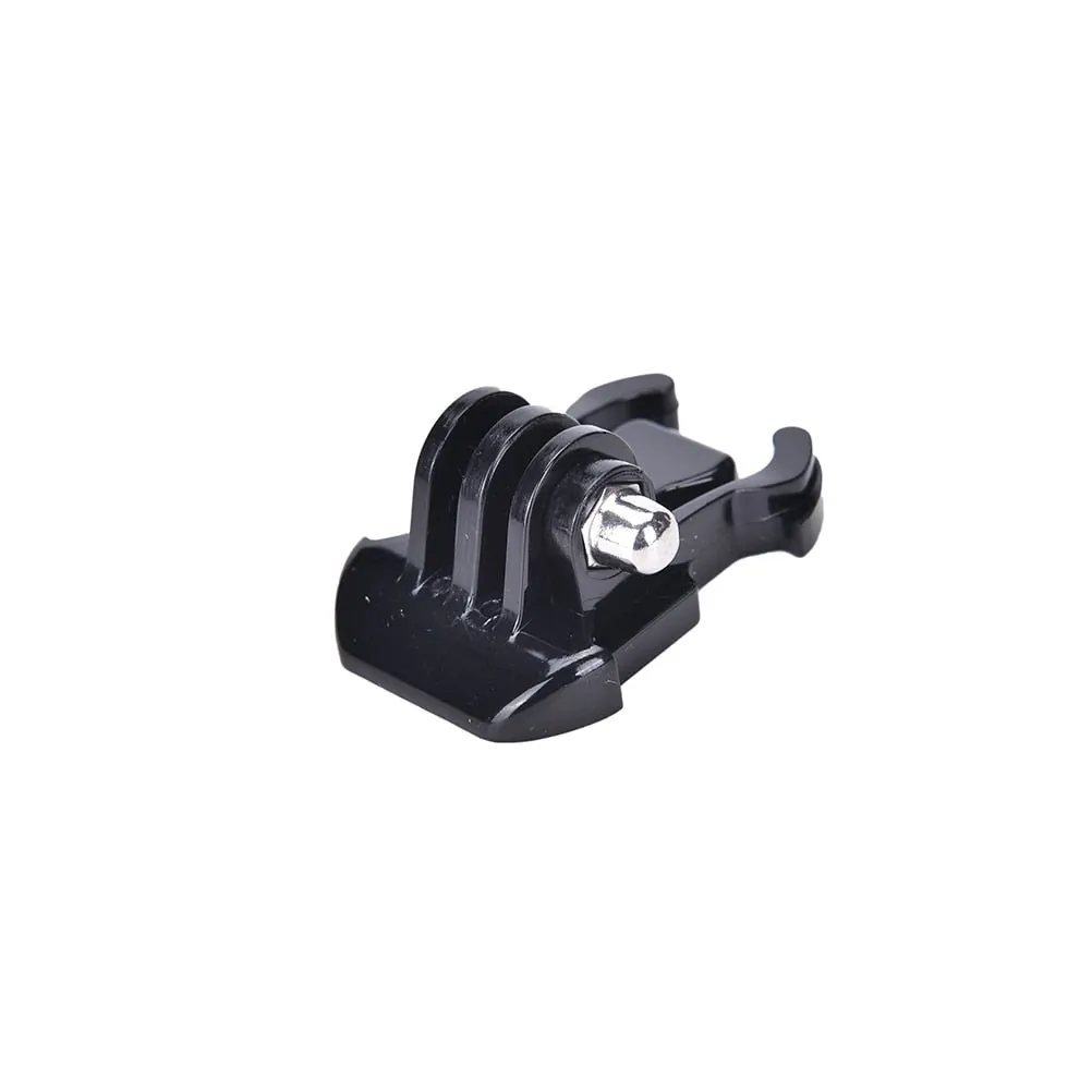 New Camera Vertical surface 360 Degree Rotating Helmet Surface Mount Holder for GoPro Hero 3+ 3 2