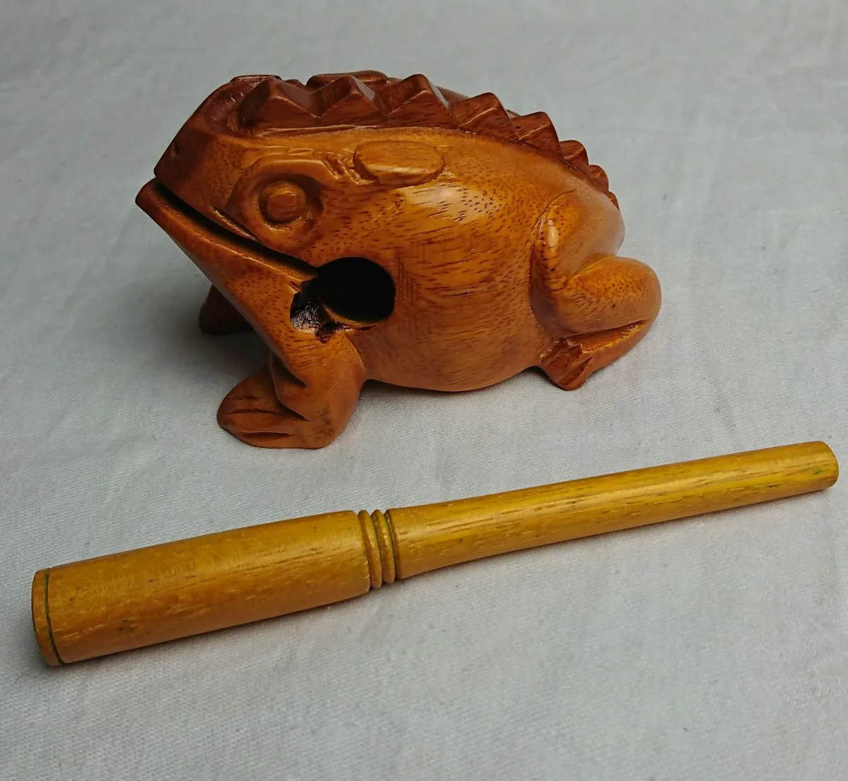 NINO 514 Holzfrosch amber