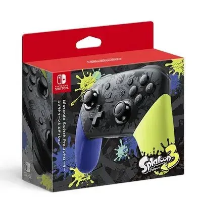 Official Nintendo Switch Pro Controller [Splatoon 3 Special Edition]