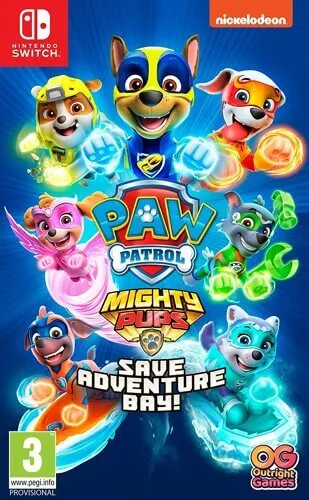 PAW Patrol 2 Mighty Pups Rettung der Abenteuerbucht - Switch