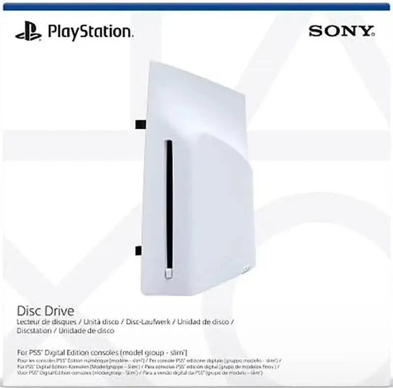 Playstation Disc-Laufwerk für Slim & Pro, white, Sony - PS5
