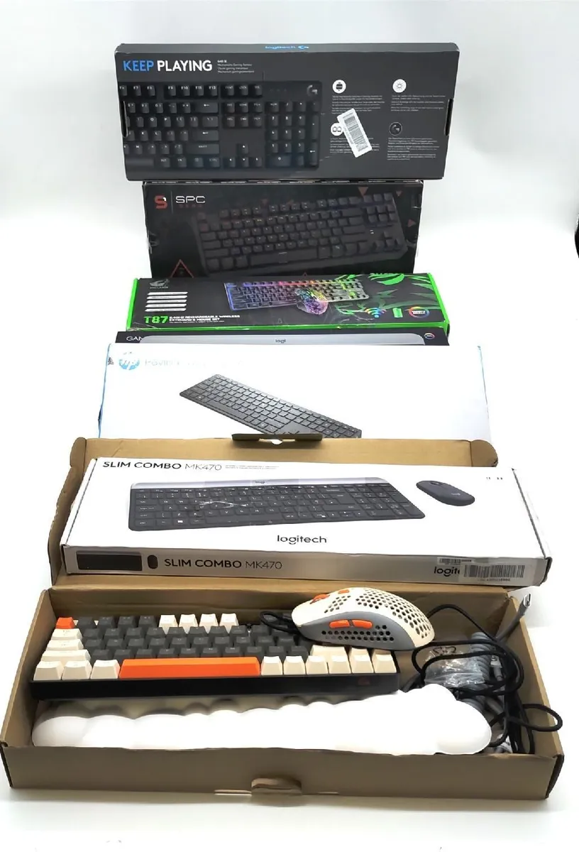 C D E Tastaturen Bürobedarf QWERTY Layout ergonomisches Design optimale Anwendung ergonomisch