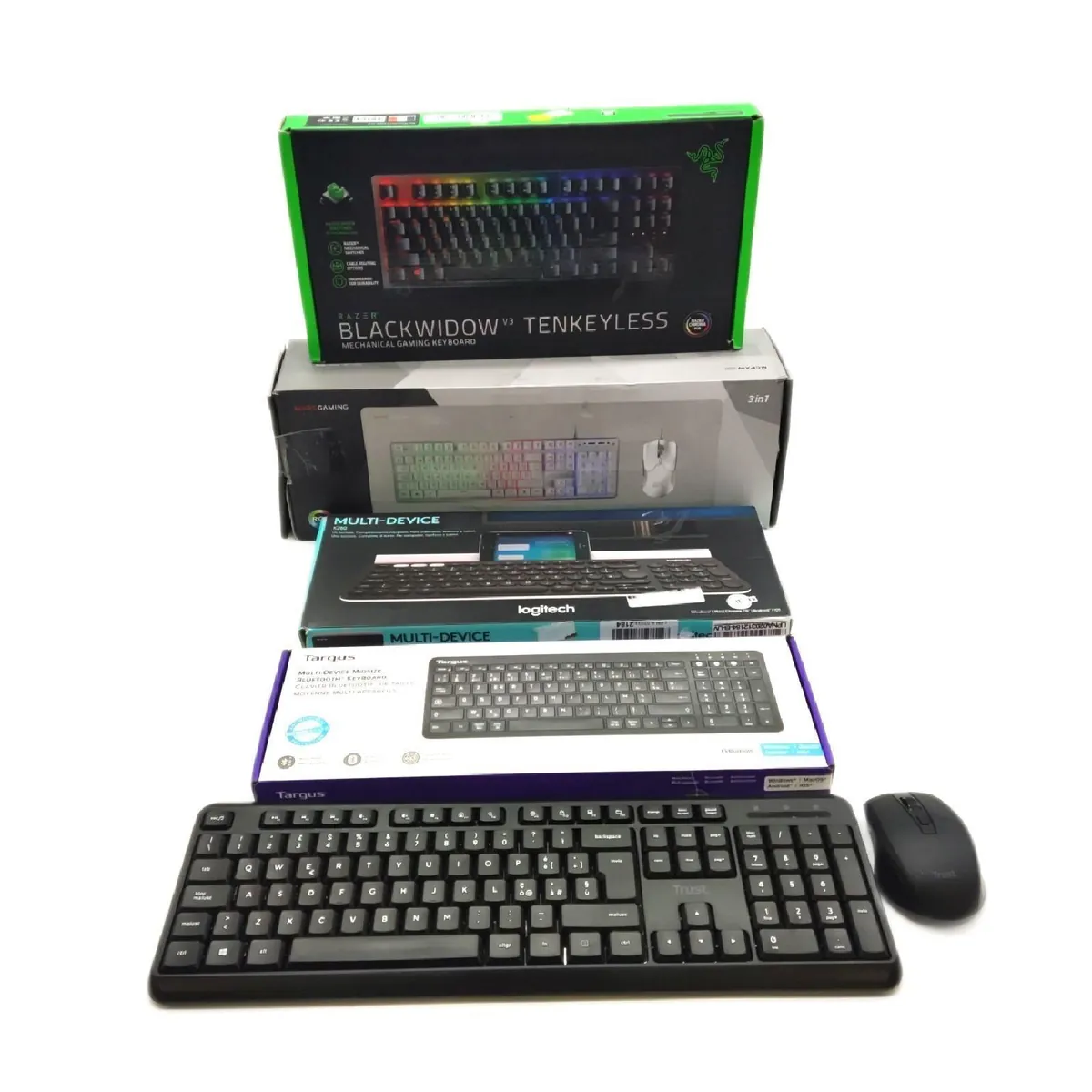 Ebay Cassini Tastaturen Computer Zubehör QWERTY Ausländisches Layout ergonomisch komfortabel