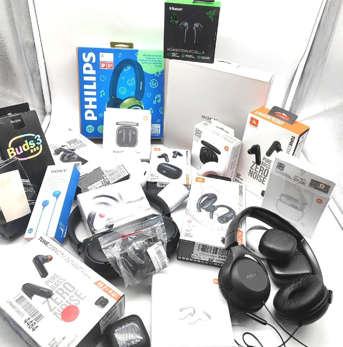 JBL Kopfhörer In Ear Audio Zubehör Razer Technologie Sony Philips Redmi Defekt für Bastler
