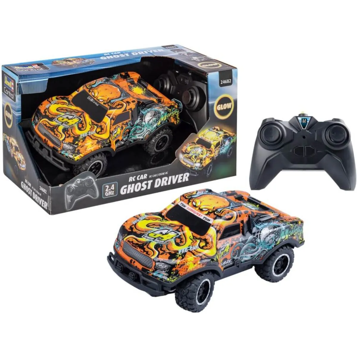 Revell RC Car Ghost Driver (Orange)