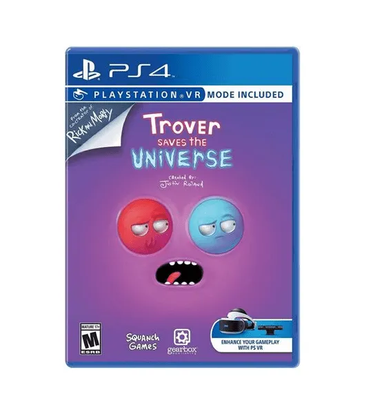 Rick and Morty Trover Saves the World - PS4 / PS VR