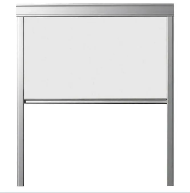 DUA Verdunkelungsrollo Fensterdekoration 55 x 98 cm Weiß Sonnenschutz